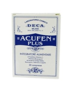 Acufen Plus Integratore 30 Compresse